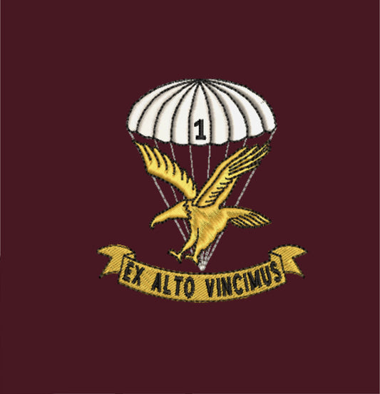 1 Parachute Battalion Blazer Pocket square - 1 PBN blsq Paratrooper Shop