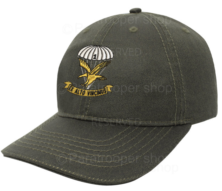 1 Parachute Battalion Oil Skin Cap - 1 PBN OS