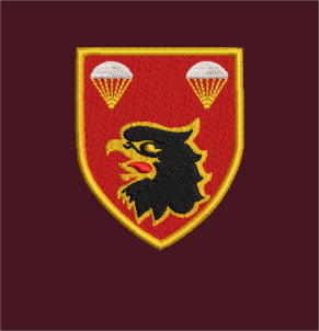 2 Parachute Battalion Blazer Pocket square - 2 PBN blsq Paratrooper Shop