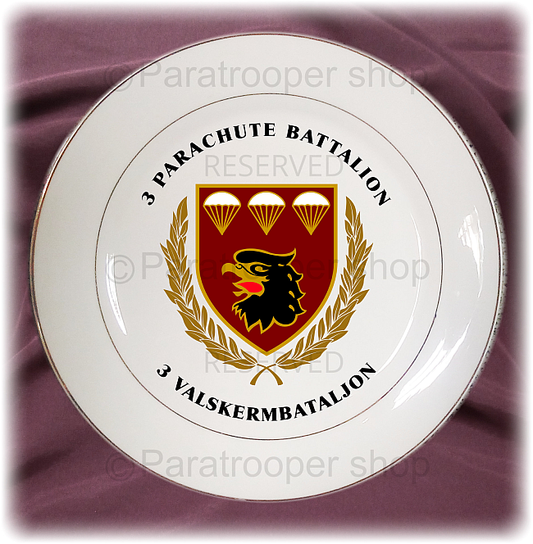 3 Parachute Battalion Commemorative Plate Paratrooper Shop