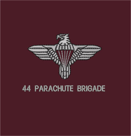 44 Parachute Brigade Blazer Pocket square - 44 ParaBrig blsq Paratrooper Shop