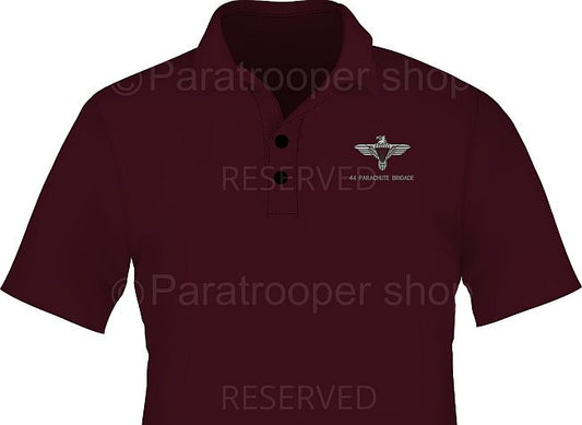 44 Parachute Brigade Golf Shirt - 44 ParaBrig StdG Paratrooper Shop