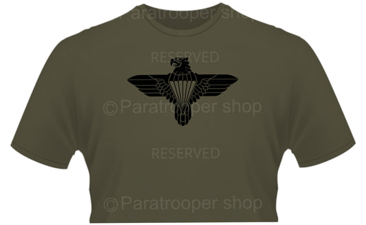 44 Parachute Brigade T-shirt - Iron eagle. Tee-88 O-44 ParaBrig Paratrooper Shop