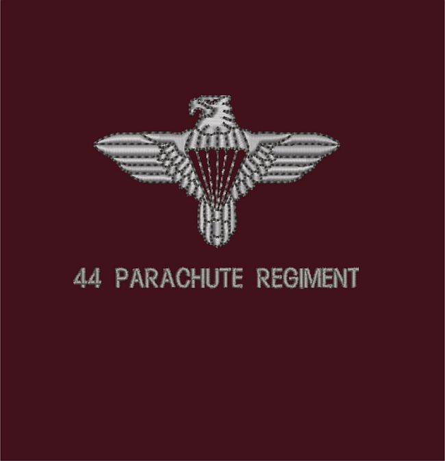 44 Parachute Regiment Blazer Pocket square - 44 ParaReg blsq Paratrooper Shop