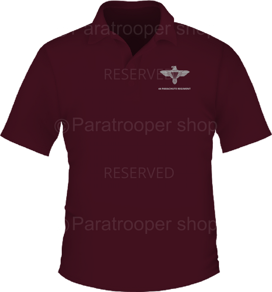 44 Parachute Regiment Golf Shirt - 44 ParaReg StdG Paratrooper Shop
