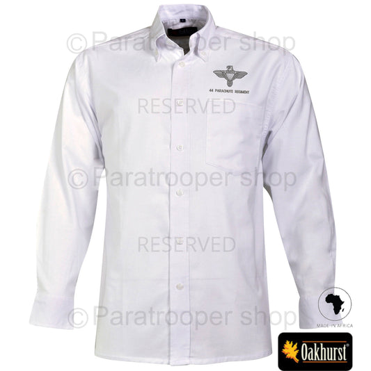 44 Parachute Regiment Lounge shirt - 44 ParaReg LS EMB Paratrooper Shop