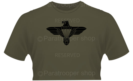 44 Parachute Regiment T-shirt - Iron eagle. Tee-88 O-44 ParaReg Paratrooper Shop