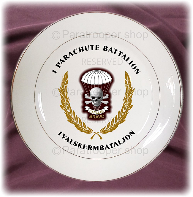 B Company Commemorative Plate Paratrooper Shop