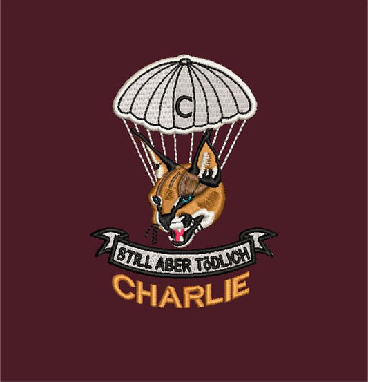 Charlie Company Blazer Pocket square - Charlie blsq Paratrooper Shop