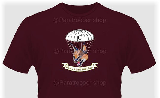 Charlie Company T-Shirt - Charlie Centred Emblem TBAT-10 Paratrooper Shop