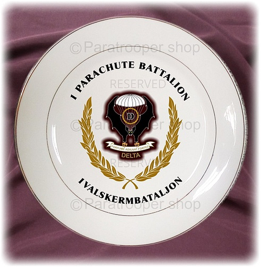 D Company Commemorative Plate Paratrooper Shop