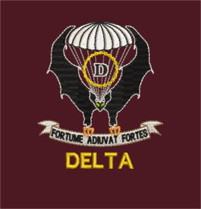 Delta Company Blazer Pocket square - Delta blsq Paratrooper Shop