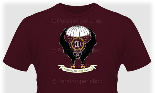 Delta Company T-Shirt - Delta Centred Emblem TBAT-10 Paratrooper Shop
