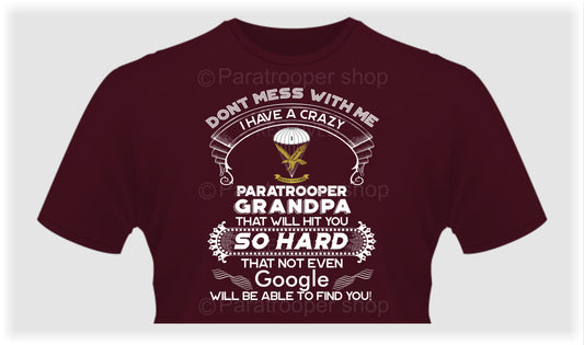 Don't mess with me kids tee: kidtee1 Family Paratrooper Shop