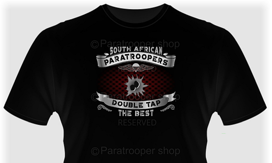Double Tap T-shirt - DT Custom Paratrooper Shop