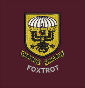 Foxtrot Company Blazer Pocket square - Foxtrot blsq Paratrooper Shop