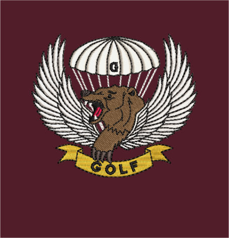 Golf Company Blazer Pocket square - Golf Coy blsq Paratrooper Shop