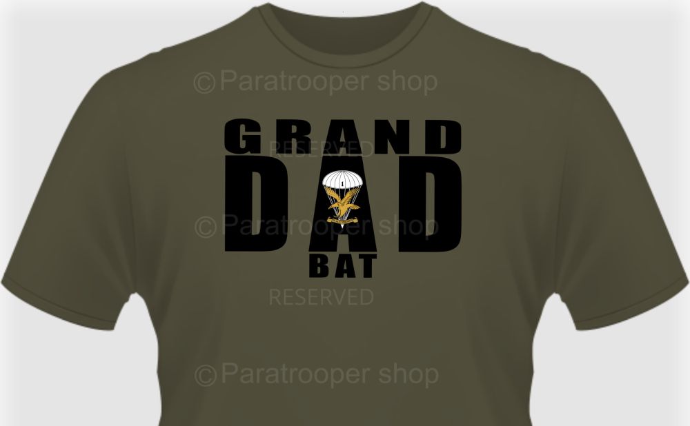 Granddad Bat - Custom tee GD1 Paratrooper Shop
