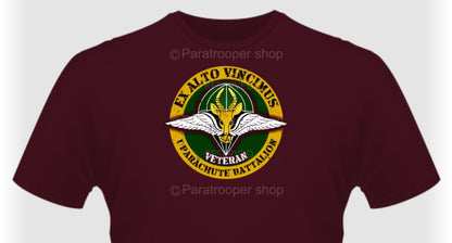 MOTHDISK-T-Shirt 1 Parachute Battalion Moth Disk - Custom Shirt Paratrooper Shop