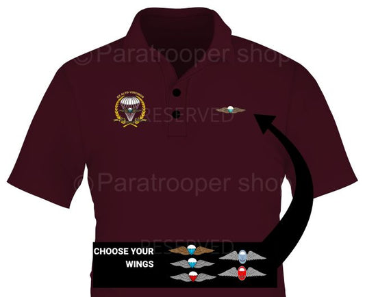 Suid Kaap Canopy Golf shirt. Choose your wings- SKCGW