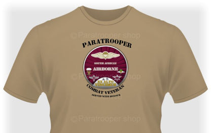 South African Airborne - Custom TEE-129 Paratrooper Shop