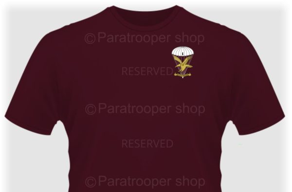 1 parachute Battalion Maroon T-shirt - 1 PBN TBAT-08