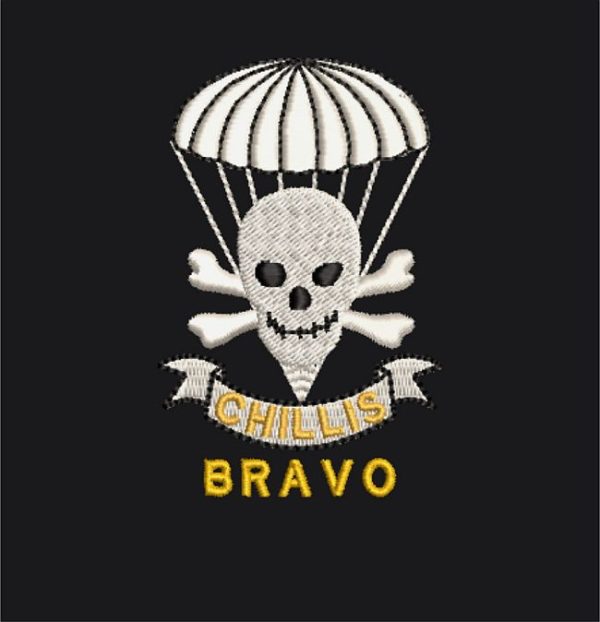 Bravo Company Blazer Pocket square - Bravo blsq - Image 2