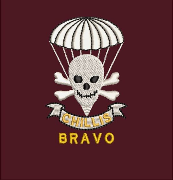 Bravo Company Blazer Pocket square - Bravo blsq