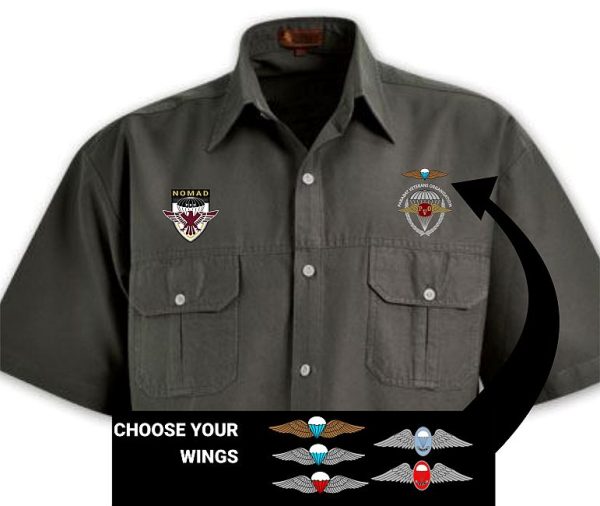 Nomad Bush Shirt, Choose your Wings - BNMDW