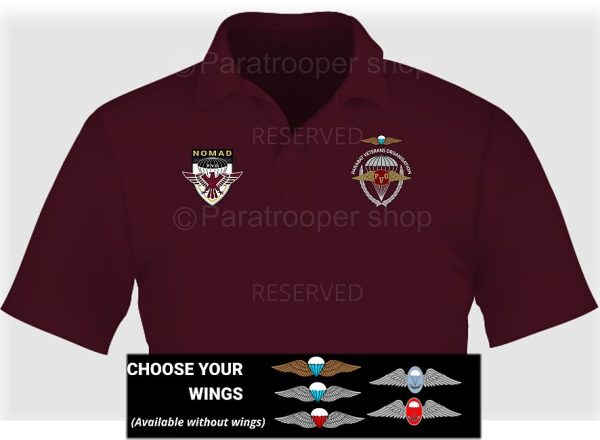 Nomad Golf Shirt (wings) - NMDGW
