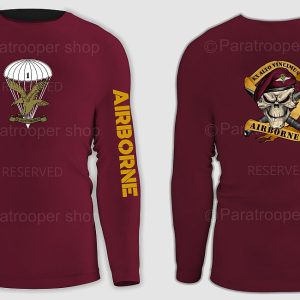 1 Parachute Battalion Airborne Skull Double Side