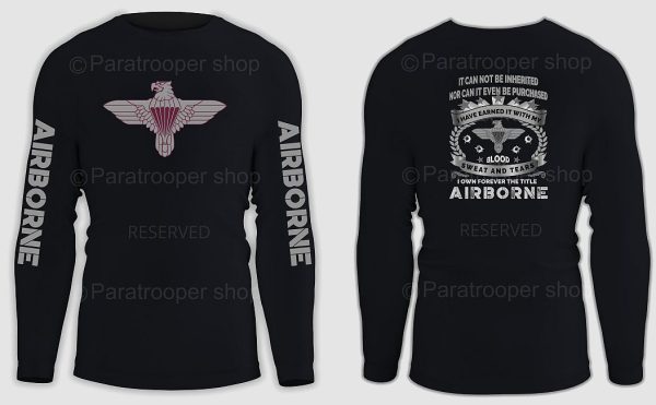 44 Airborne Earned It Double Sided - Image 2