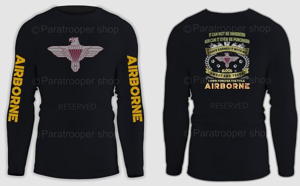 44 Airborne Earned It Colour Double Sided - Image 2
