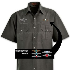 44 Parachute Regiment Bush Shirt, choose your wings - BUSH-01 44 ParaReg